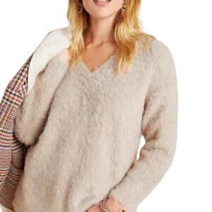 [Anthropologie] V-neck Merino Wool Sweater - Size XL